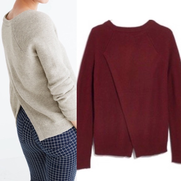 Madewell Sweaters - Madewell province cross-back pullover sweater